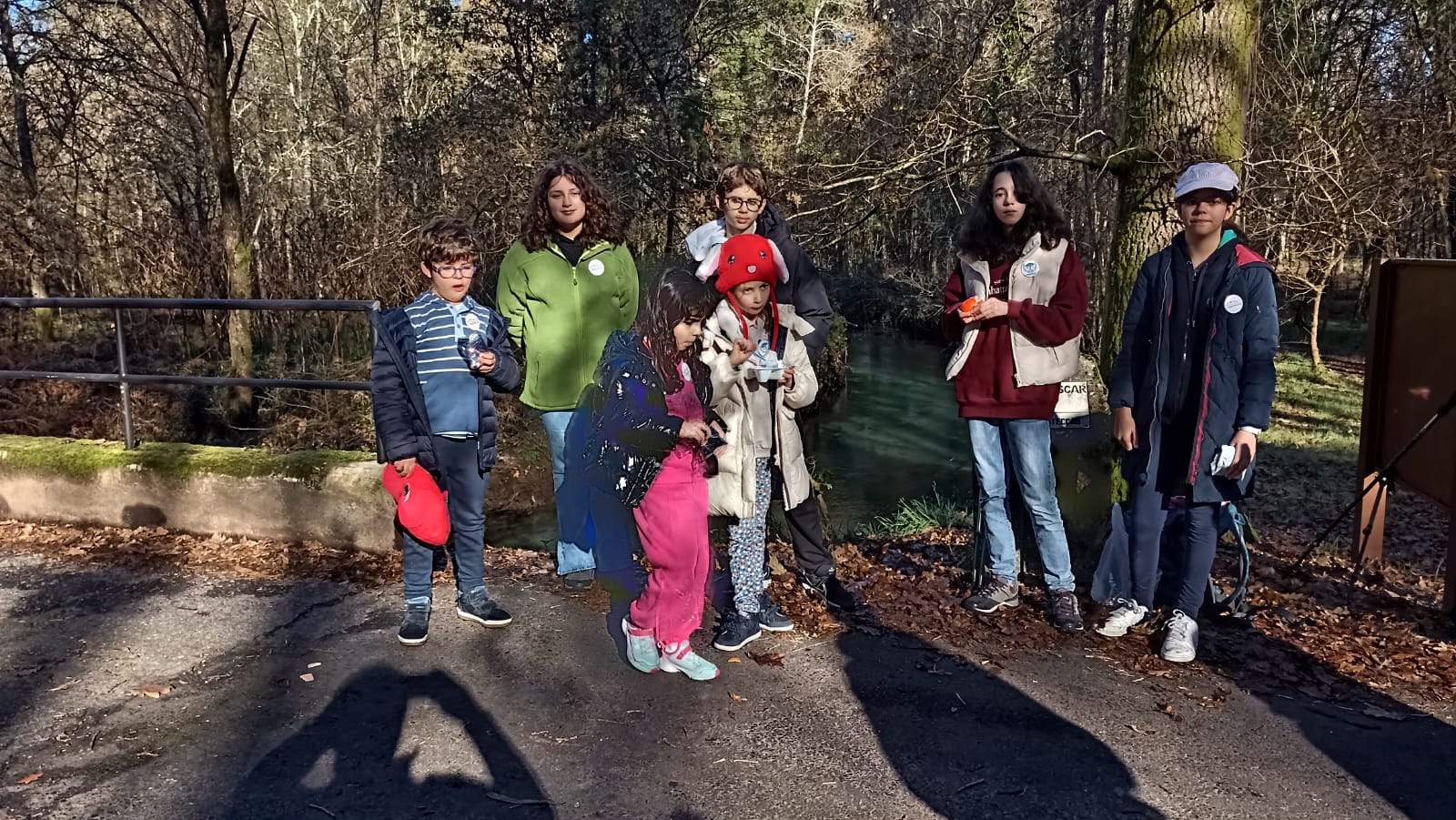 Caminhada de Natal com Avós, Netos e Sobrinhos- Nas Lagoas de Bertiandos